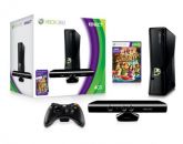 Xbox 360 Slim Arcade 4gb +Sensor Kinect + Cabo Hdmi(travado